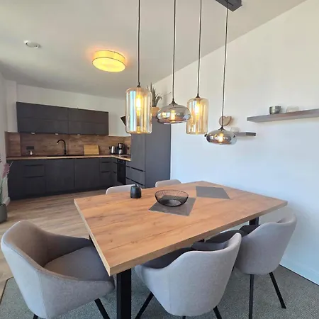公寓 Ferienappartment Hafenblick